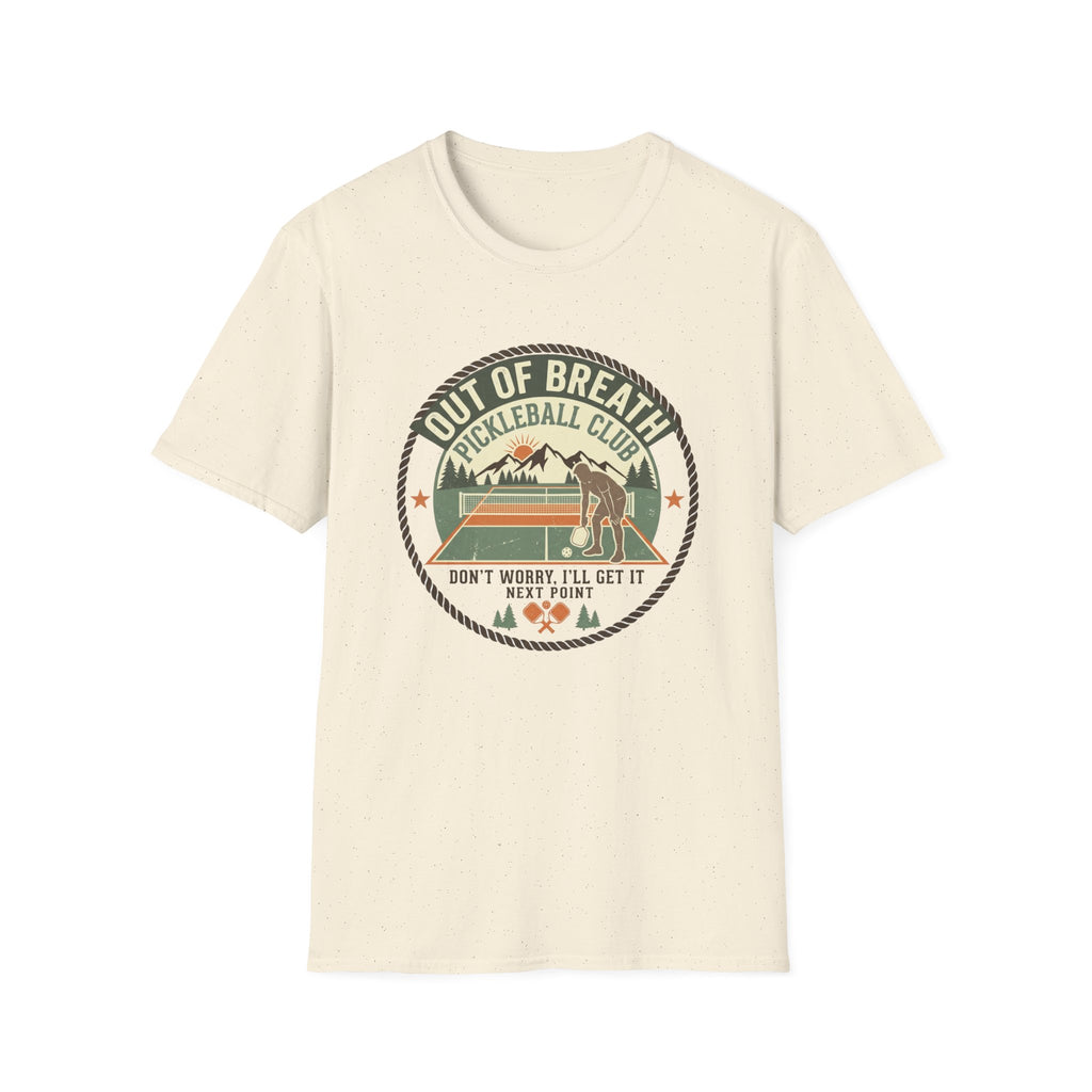 Out Of Breath Pickleball Club T-Shirt