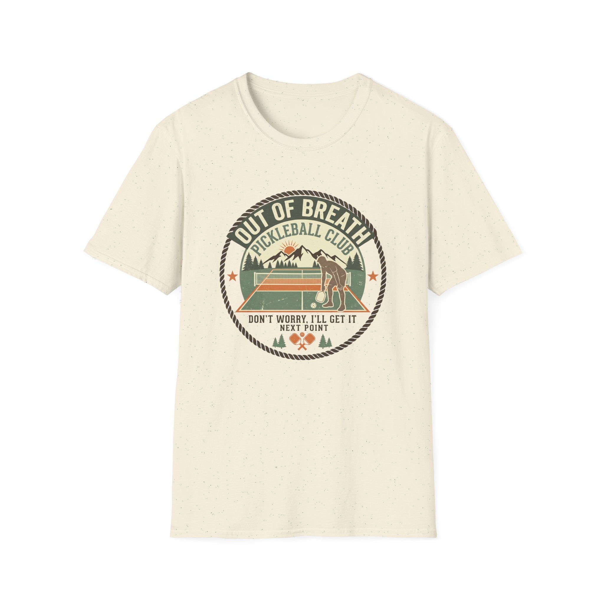 Out Of Breath Pickleball Club T-Shirt